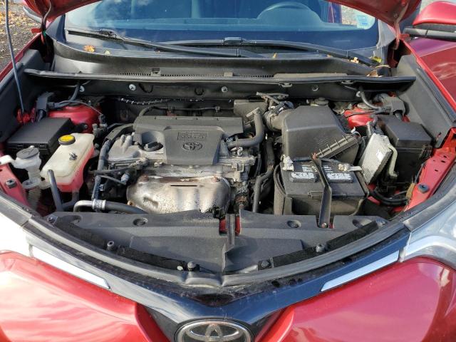 2T3BFREV9HW652140 - 2017 TOYOTA RAV4 LE წითელი ფოტო 12