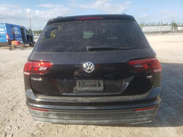 3VV1B7AX9JM016104 - 2018 VOLKSWAGEN TIGUAN S Чорний фото 6