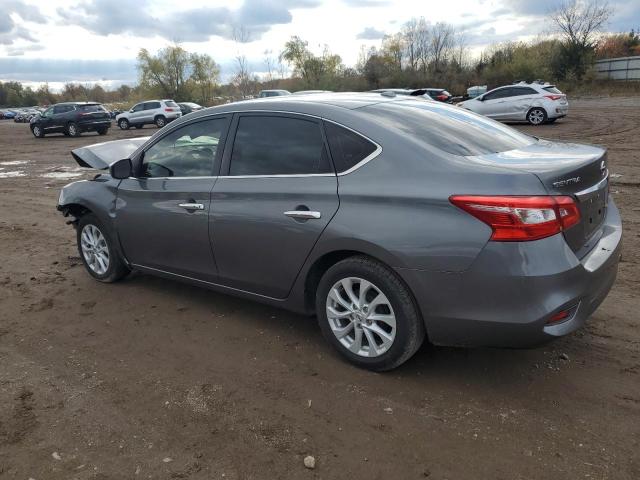 3N1AB7AP0KY409937 - 2019 NISSAN SENTRA S GRAY photo 2