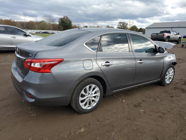 3N1AB7AP0KY409937 - 2019 NISSAN SENTRA S GRAY photo 3