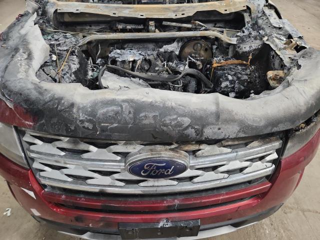 1FM5K8D8XKGA58704 - 2019 FORD EXPLORER XLT Каштановый фото 12