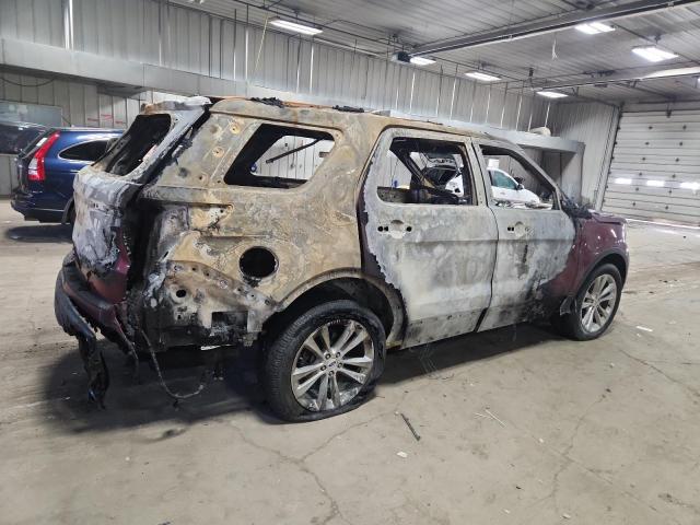 1FM5K8D8XKGA58704 - 2019 FORD EXPLORER XLT Каштановый фото 3