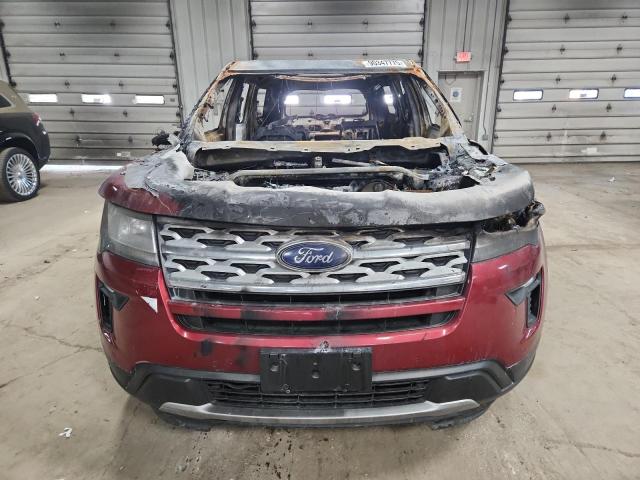 1FM5K8D8XKGA58704 - 2019 FORD EXPLORER XLT Каштановый фото 5