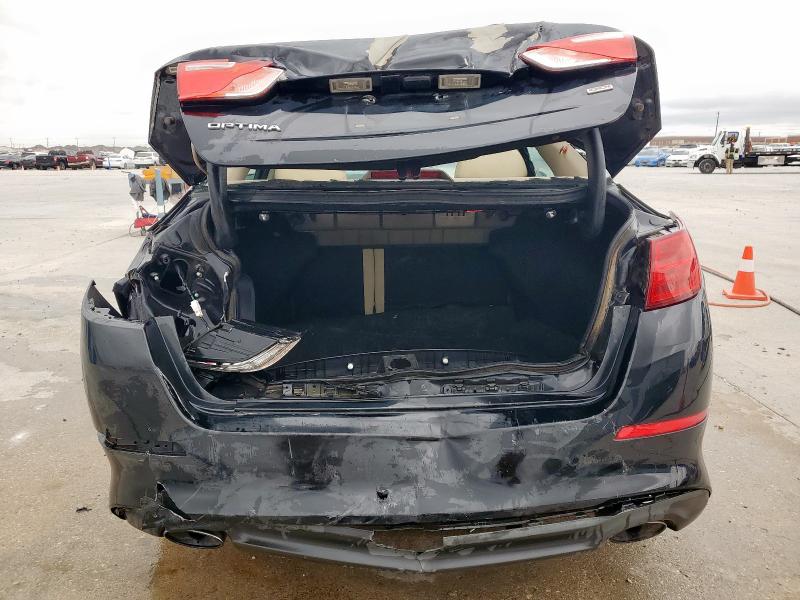 5XXGM4A70FG380065 - 2015 KIA OPTIMA LX BLACK photo 6