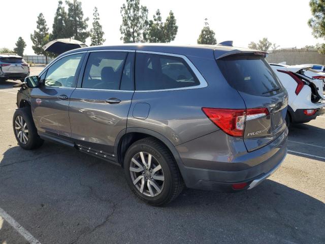 5FNYF5H51KB038789 - 2019 HONDA PILOT EXL GRAY photo 2