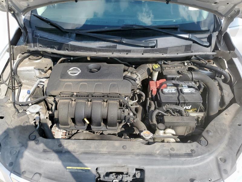 3N1AB7AP8FY246962 - 2015 NISSAN SENTRA S SILVER photo 11