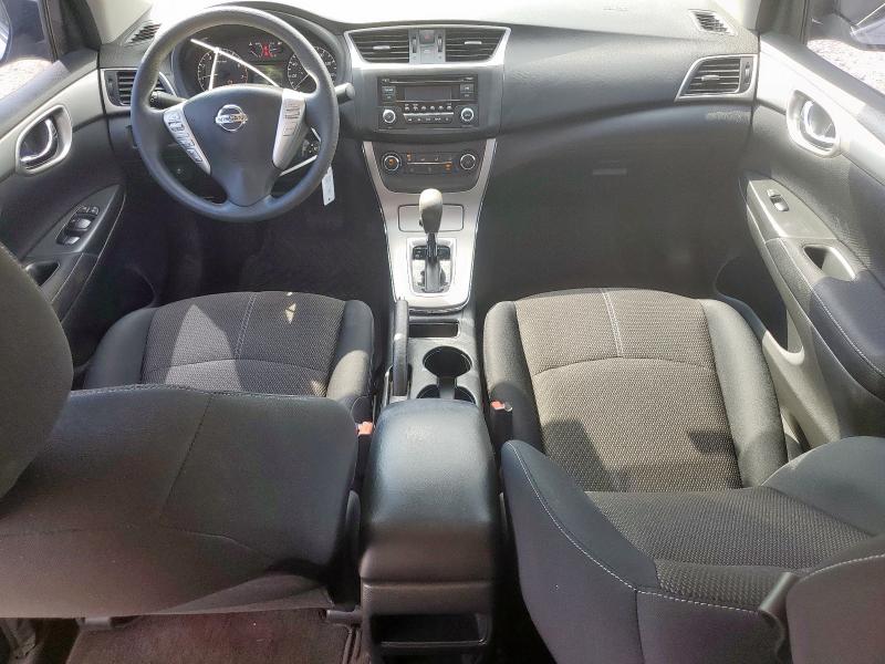 3N1AB7AP8FY246962 - 2015 NISSAN SENTRA S SILVER photo 8