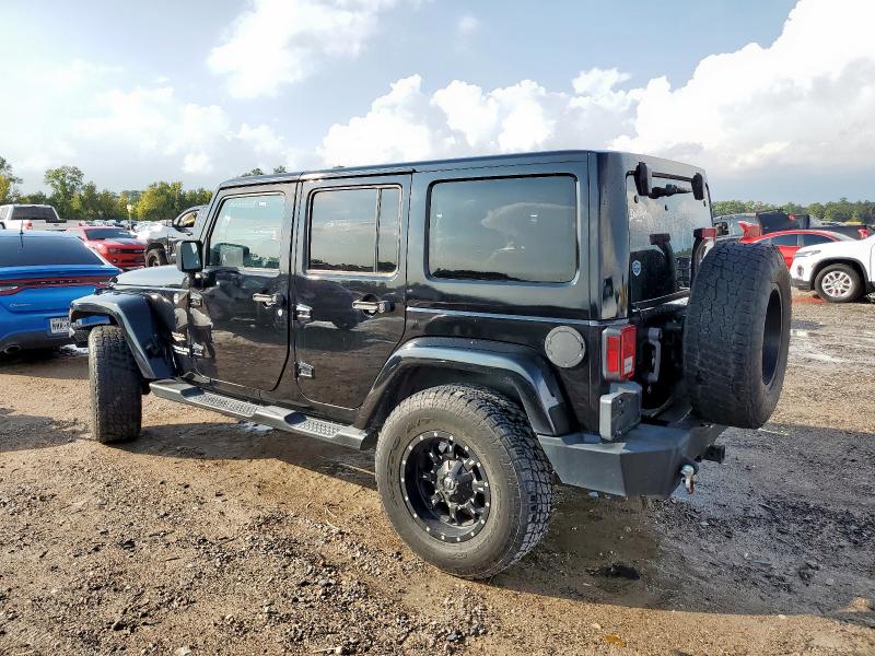 1C4HJWEG9FL623827 - 2015 JEEP WRANGLER U SAHARA BLACK photo 2