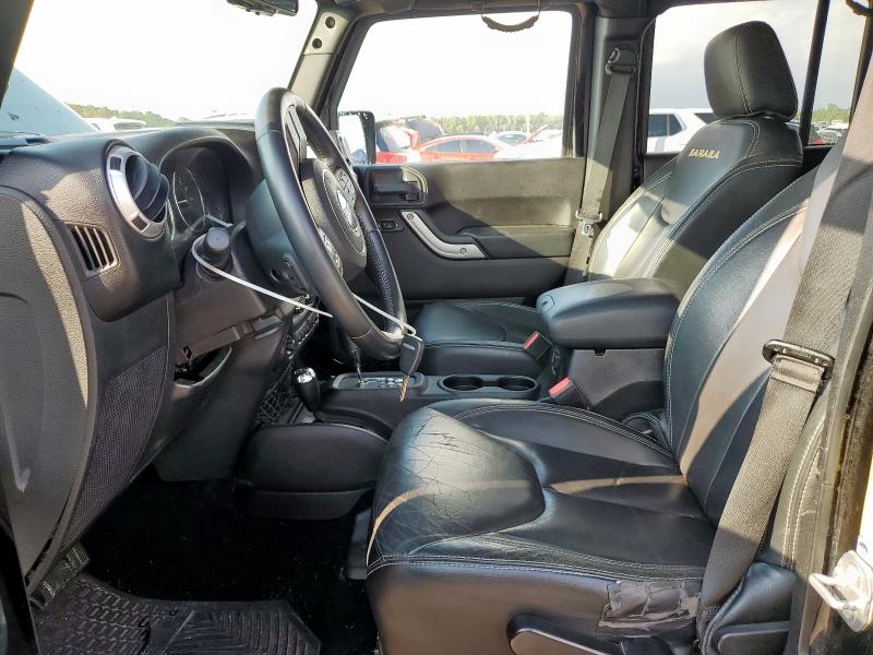 1C4HJWEG9FL623827 - 2015 JEEP WRANGLER U SAHARA BLACK photo 7