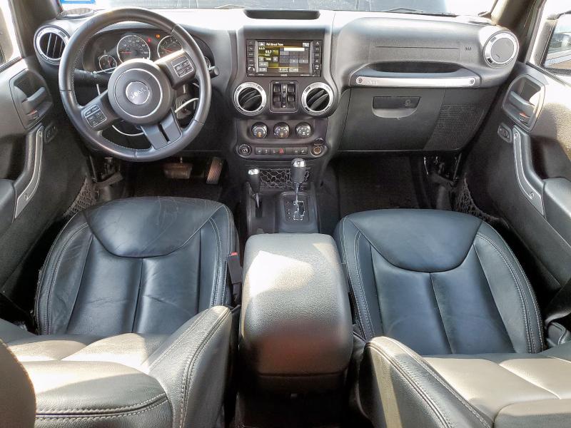 1C4HJWEG9FL623827 - 2015 JEEP WRANGLER U SAHARA BLACK photo 8