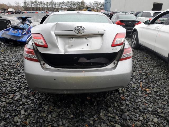 4T1BF3EK6AU510409 - 2010 TOYOTA CAMRY BASE SILVER photo 6