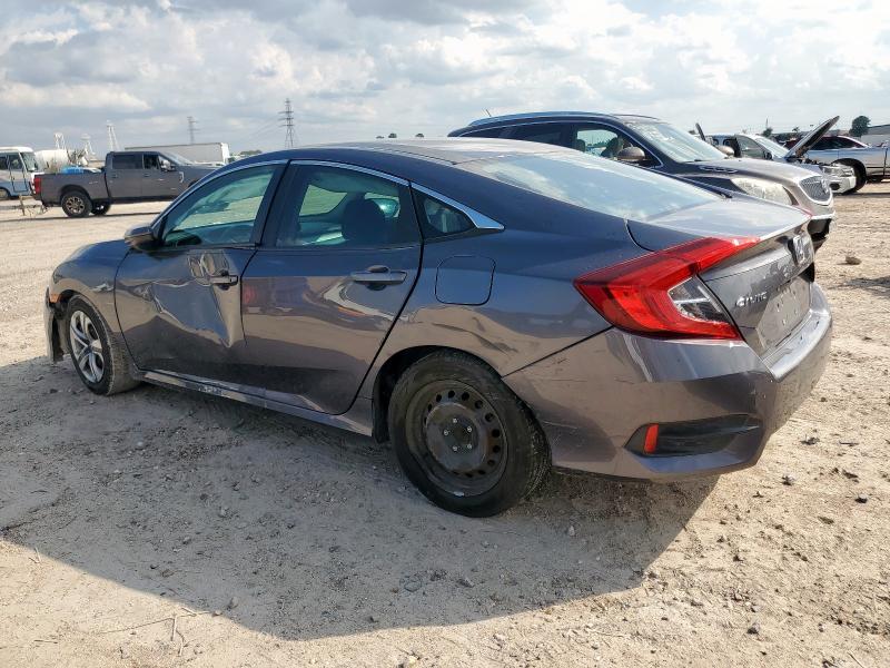 2HGFC2F55JH602911 - 2018 HONDA CIVIC LX GRAY photo 2