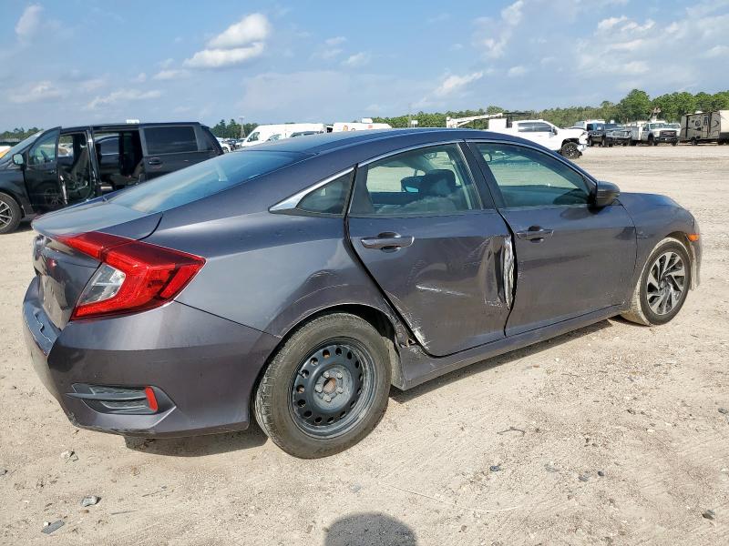 2HGFC2F55JH602911 - 2018 HONDA CIVIC LX GRAY photo 3