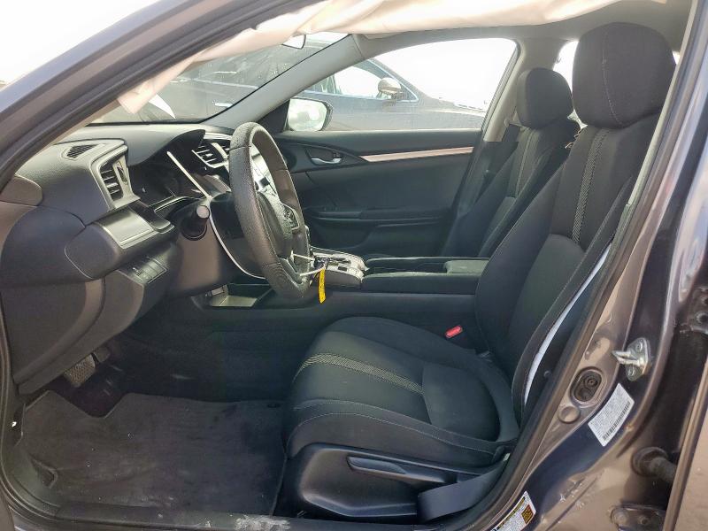 2HGFC2F55JH602911 - 2018 HONDA CIVIC LX GRAY photo 7