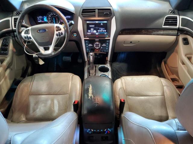 1FM5K8F8XDGB06556 - 2013 FORD EXPLORER LIMITED თეთრი ფოტო 8