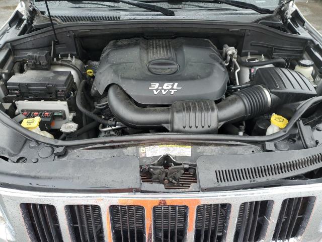 1C4RJFBG3CC213772 - 2012 JEEP GRAND CHER LIMITED GRAY photo 12