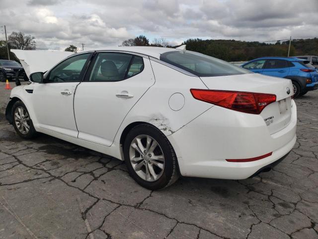 5XXGN4A7XDG239496 - 2013 KIA OPTIMA EX Weiß Foto 2