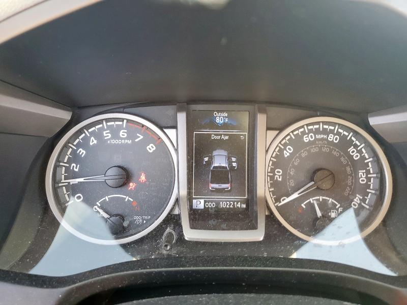 5TFAZ5CN7GX018317 - 2016 TOYOTA TACOMA DOUBLE CAB 银色 照片 9