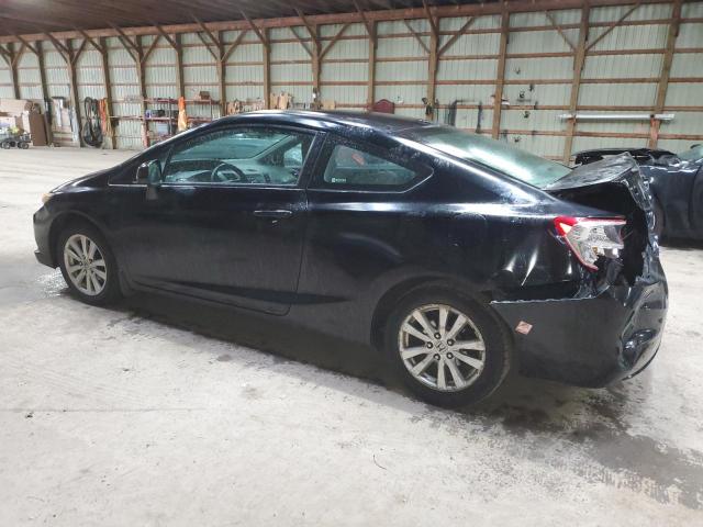 2HGFG3B59CH004372 - 2012 HONDA CIVIC LX BLACK photo 2