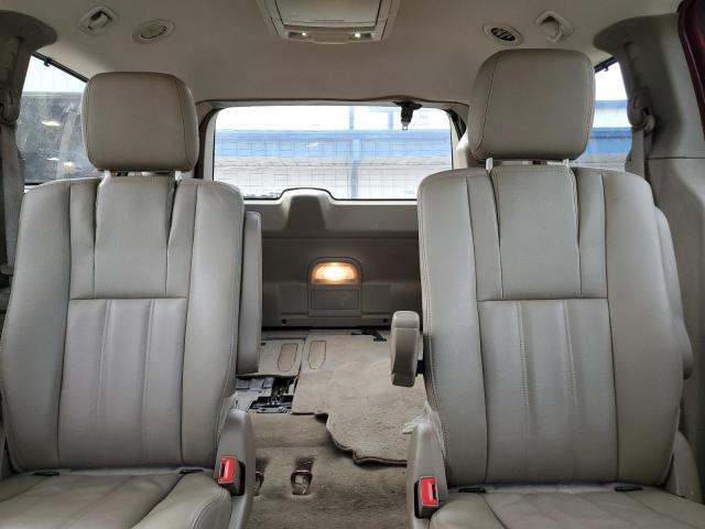 2C4RC1BG4GR253630 - 2016 CHRYSLER TOWN & COU TOURING ბურგუნდია ფოტო 10