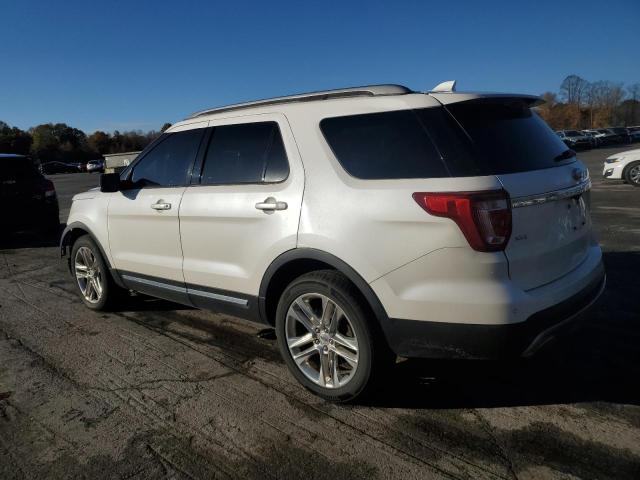1FM5K8D88GGC02094 - 2016 FORD EXPLORER XLT WHITE photo 2