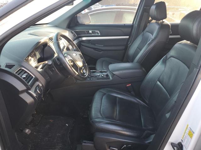 1FM5K8D88GGC02094 - 2016 FORD EXPLORER XLT WHITE photo 7