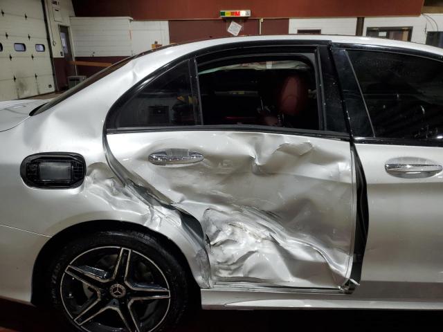 WDDWF8EB7LR552005 - 2020 MERCEDES-BENZ C 300 4MATIC SILVER photo 10