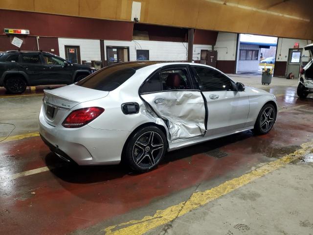 WDDWF8EB7LR552005 - 2020 MERCEDES-BENZ C 300 4MATIC SILVER photo 3