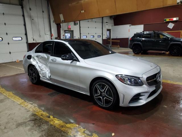 WDDWF8EB7LR552005 - 2020 MERCEDES-BENZ C 300 4MATIC SILVER photo 4