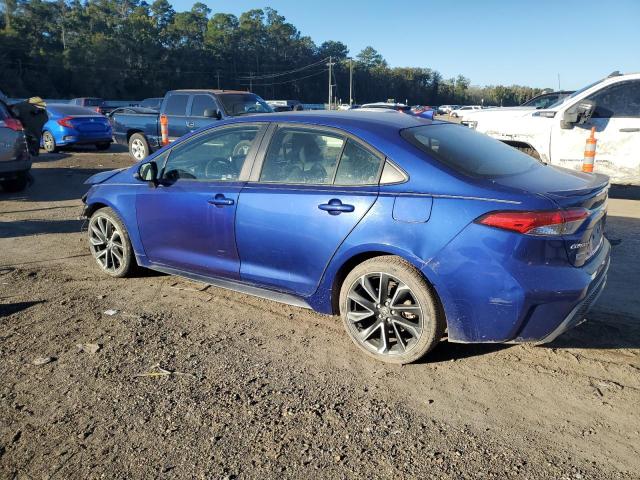 JTDS4RCE1LJ011080 - 2020 TOYOTA COROLLA SE BLUE photo 2