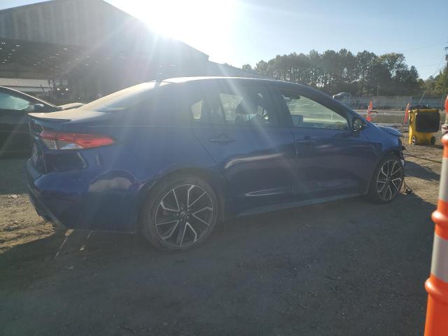 JTDS4RCE1LJ011080 - 2020 TOYOTA COROLLA SE BLUE photo 3