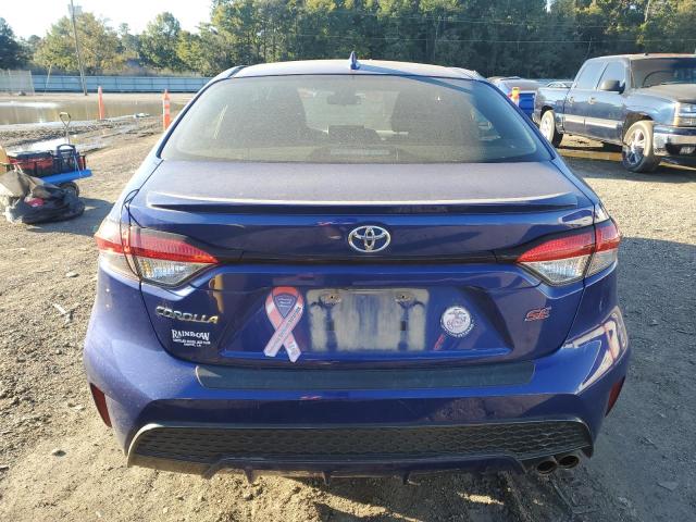 JTDS4RCE1LJ011080 - 2020 TOYOTA COROLLA SE BLUE photo 6