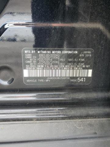 JA4AD2A38KZ048156 - 2019 MITSUBISHI OUTLANDER ES 黑色 照片 13