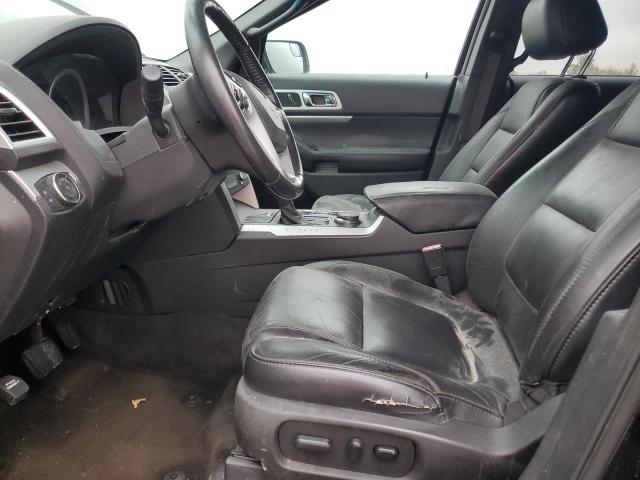 1FM5K8D84FGB47870 - 2015 FORD EXPLORER XLT BLACK photo 7