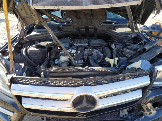 4JGDF6EE5FA481112 - 2015 MERCEDES-BENZ GL 450 4MATIC BLACK photo 12