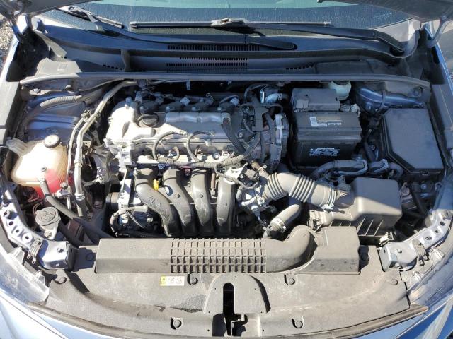 JTDEPMAE6NJ201163 - 2022 TOYOTA COROLLA LE BLUE photo 11
