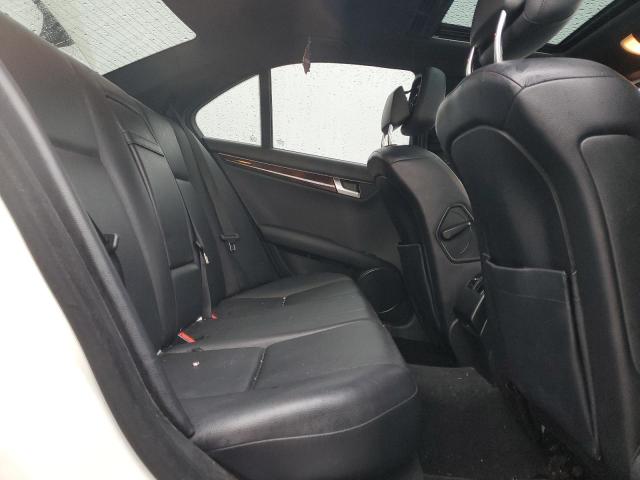WDDGF8BB5CR209363 - 2012 MERCEDES-BENZ C 300 4MATIC WHITE photo 10