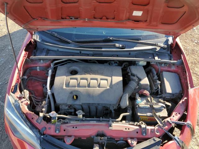 2T1BURHE2JC995342 - 2018 TOYOTA COROLLA L წითელი ფოტო 11