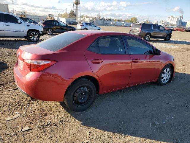 2T1BURHE2JC995342 - 2018 TOYOTA COROLLA L წითელი ფოტო 3