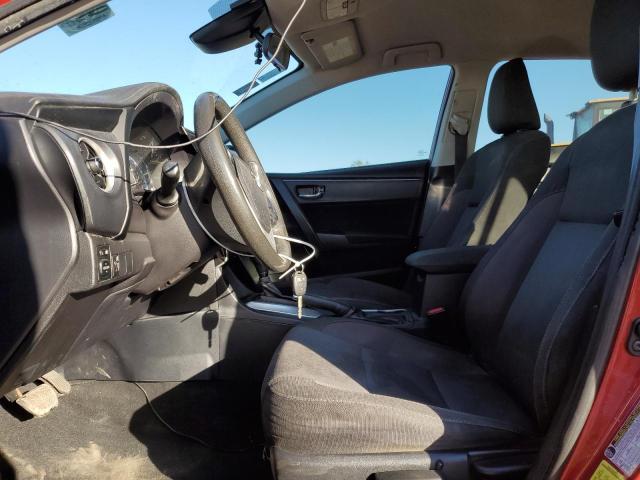 2T1BURHE2JC995342 - 2018 TOYOTA COROLLA L წითელი ფოტო 7