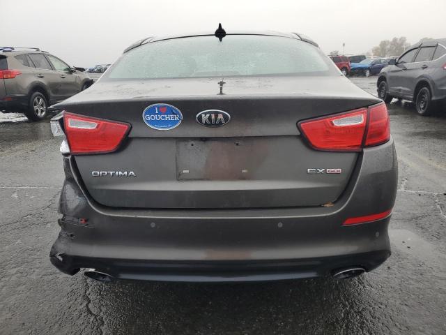 5XXGN4A73FG394605 - 2015 KIA OPTIMA EX GRAY photo 6