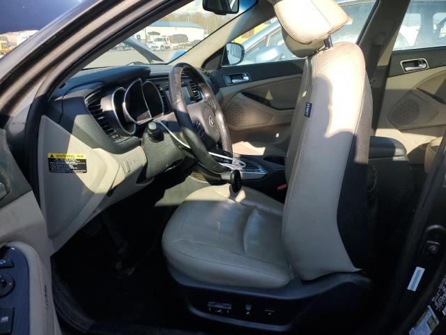 5XXGN4A73FG394605 - 2015 KIA OPTIMA EX GRAY photo 7