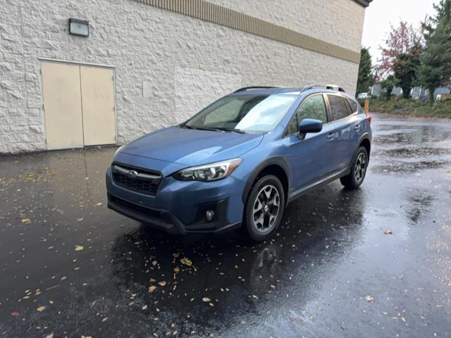 JF2GTABC2JH319097 - 2018 SUBARU CROSSTREK PREMIUM ლურჯი ფოტო 2
