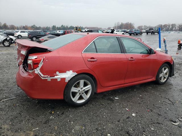 4T1BF1FK8CU560010 - 2012 TOYOTA CAMRY BASE RED photo 3