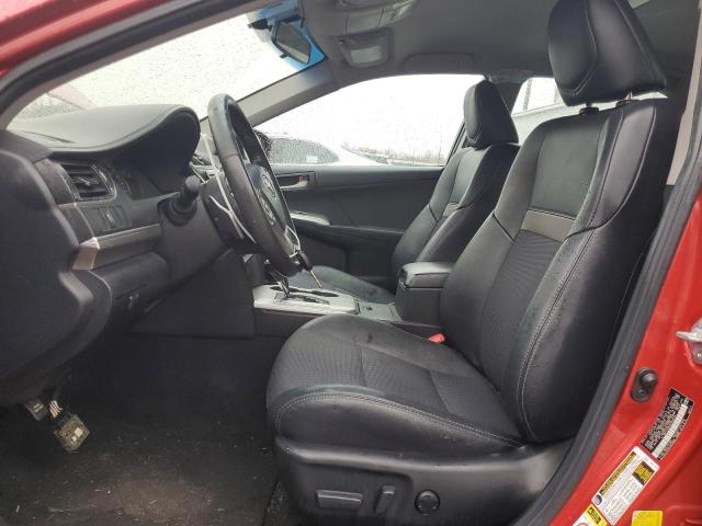 4T1BF1FK8CU560010 - 2012 TOYOTA CAMRY BASE RED photo 7