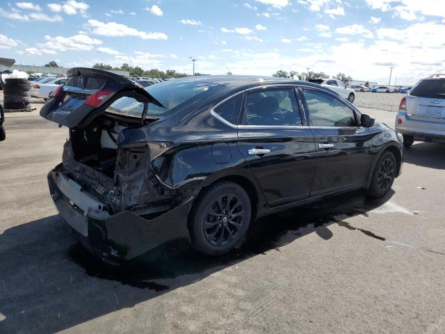3N1AB7AP0JY264512 - 2018 NISSAN SENTRA S შავი ფოტო 3