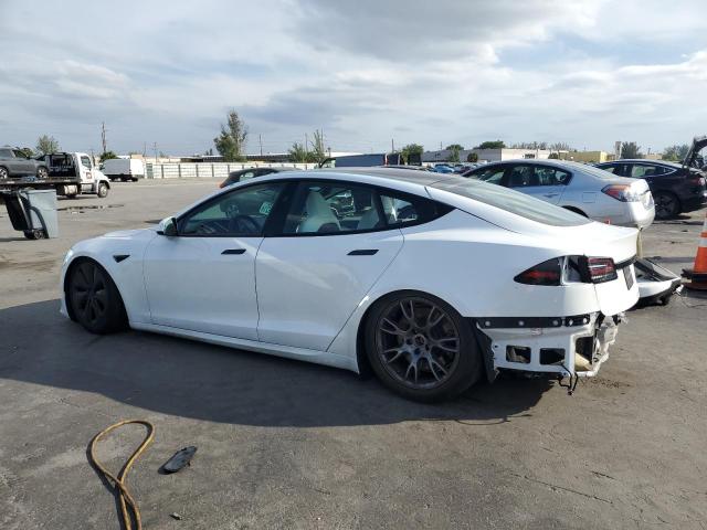 5YJSA1E53RF532681 - 2024 TESLA MODEL S Ақ фото 2