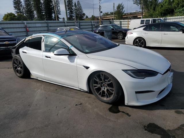 5YJSA1E53RF532681 - 2024 TESLA MODEL S Ақ фото 4