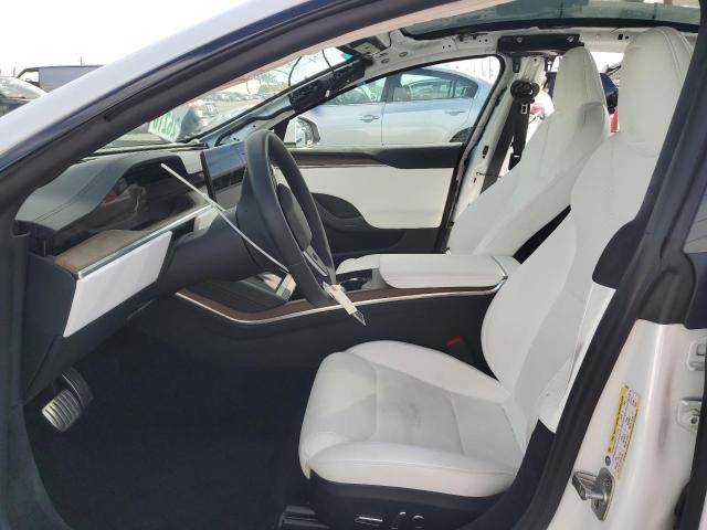 5YJSA1E53RF532681 - 2024 TESLA MODEL S Ақ фото 7