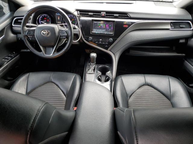 4T1B11HK3JU152958 - 2018 TOYOTA CAMRY L BLACK photo 8